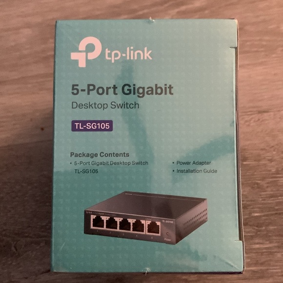 5 port gigabit Ethernet switch, network hub, ethernet splitter, plug and play - Picture 2 of 4